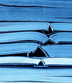 classic-blue-color-stack-of-old-books-ba
